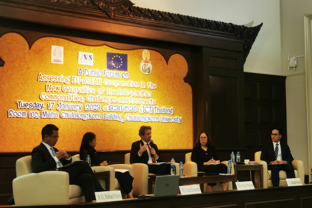 Cover - EU-Thai public forum strikes optimistic tone for peace and stability in the Indo-Pacific with ASEAN