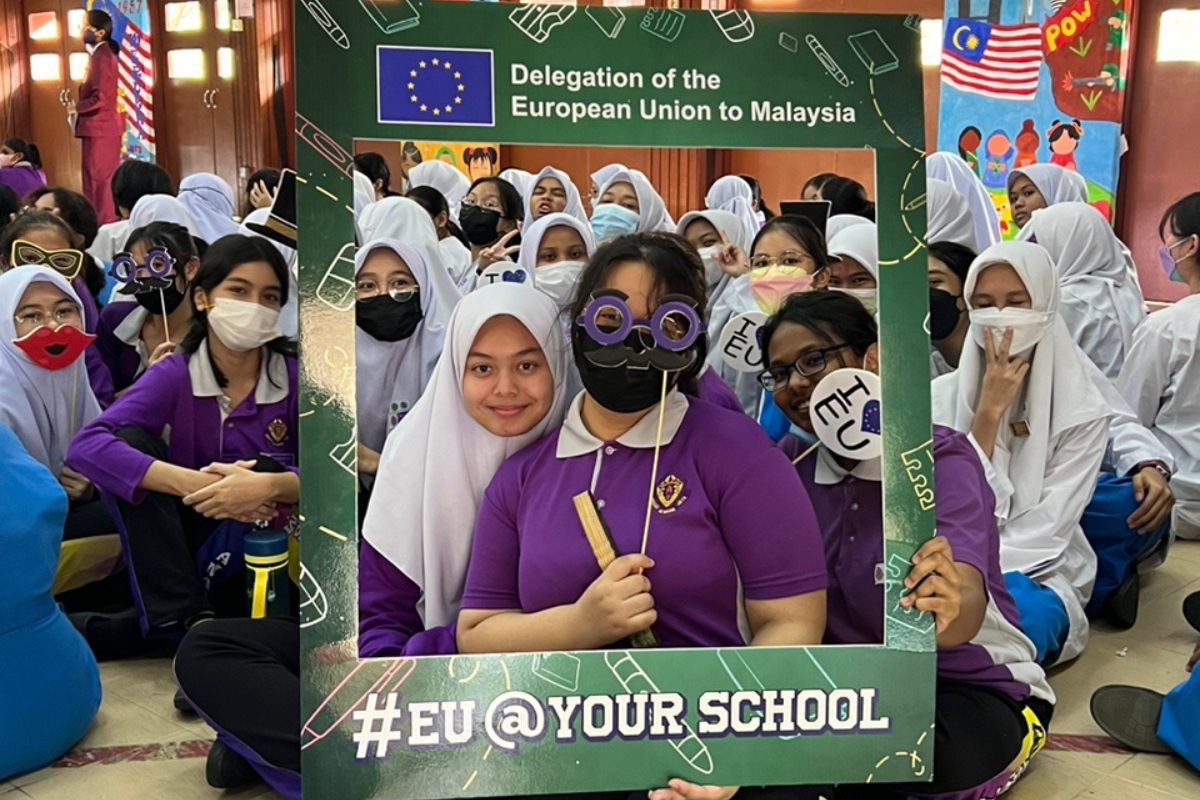 Cover - Over 2 500 Malaysian students introduced to EU, SDGs through school and campus visits